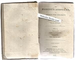 The Parent's Assistant or Stories for Children; Vol 1, Lazy Lawrence, Tarlton, and the False Key.