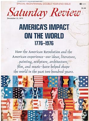 Saturday Review: Americas Impact on the World, 1776-1976, December 13, 1975