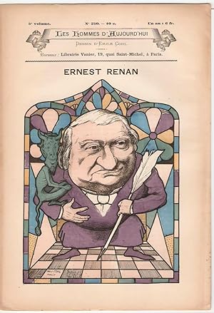 Les Hommes d'aujourd'hui n° 250. Ernest Renan.
