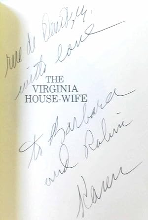 The virginia house-wife (notes et commentaires de Karen Hess avec Hommage de Karen Hess)