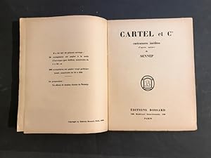 Cartel et Cie. Caricatures inédites de J. Sennep.