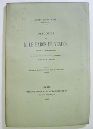 [Grains] - Corps législatif. Session de 1866. Discours de M. le baron de Veauce. dans la discussi...