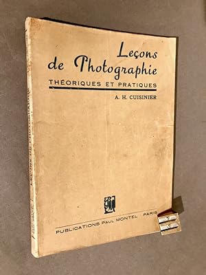 Leçons de photographie théoriques et pratiques avec 84 figures.