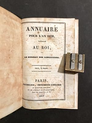 [Sur le Tonnerre] in : Annuaire pour l'An 1838,. Présenté au Roi, par le Bureau des Longitudes.