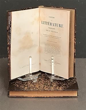 Cours de Littérature Française. Tableau de la littérature au Moyen-Âge en France, en Italie, en E...