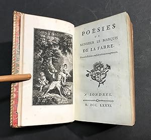 Poésies de monsieur le marquis de La Farre (sic). Nouvelle édition considérablement augmentée.