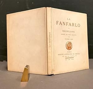 La Fanfarlo. Ornée de bois gravés par Pierre Roy.