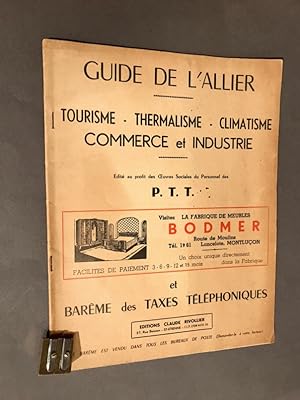 Guide de l'Allier. et barème des taxes téléphoniques.