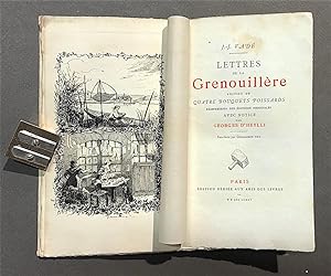 Lettres de La Grenouillère suivies de quatre bouquets poissards.