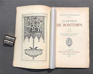 Le retour de Bontemps (1632). Pièce attribuée à la collaboration de Pérard et Bréchillet.