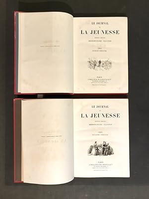 Le Journal de la Jeunesse. Nouveau recueil hebdomadaire illustré. 1885 premier [et second] semestre.
