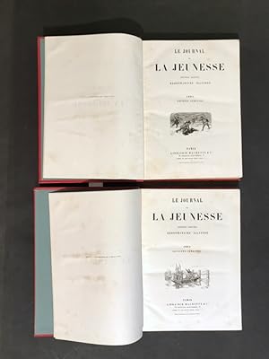 Le Journal de la Jeunesse. Nouveau recueil hebdomadaire illustré. 1884 premier [et second] semestre.
