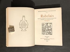 [Catalogue]. Rabelais. Notices bibliographiques et iconographiques par Jean Porcher. avec une pré...