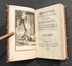 Aventures divertissantes du duc de Roquelaure. Suivant les Mémoires que l'Auteur a trouvés dans l...