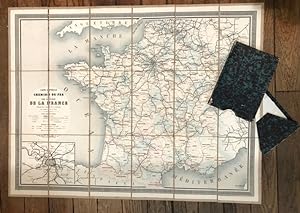 Carte générale des Chemins de Fer et des Voies navigables de la France.