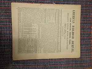 American railroad journal, vol. XVII, no. 50, Saturday, December 14, 1861. Steam navigation, comm...