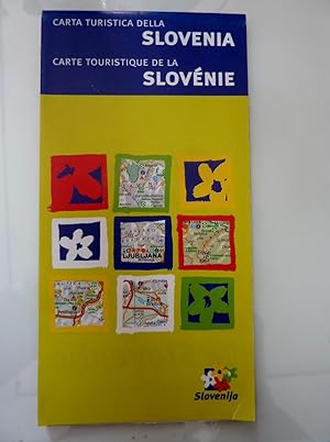 Carta Turistica della SLOVENIA - Carte Touristique de la SLOVENIE