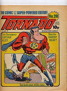 TORNADO NO 20(4TH AUGUST 1979): UK WEEKLY COMIC