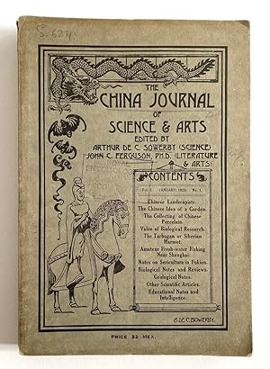 The China Journal of Science and Arts, Vol 1 No.1 to Vol 1 No.5