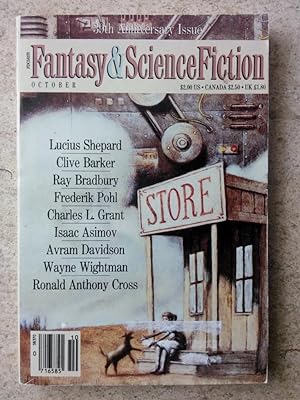 The Magazine of Fantasy & Science Fiction October 1988