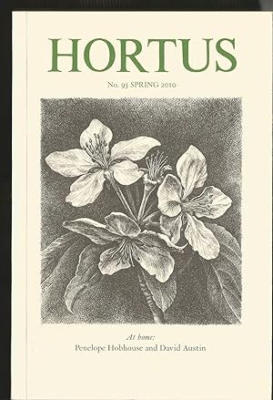 Hortus: a Gardening Journal.Vol. 24, No. 1. No. 93. Spring 2010