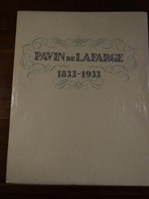 Pavin de Lafarge, 1833-1833.