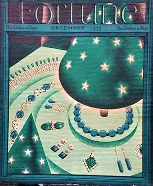 FORTUNE MAGAZINE, March 1935: front cover by Antonio Petruccelli, other Artists: Joe Jones, Rapha...