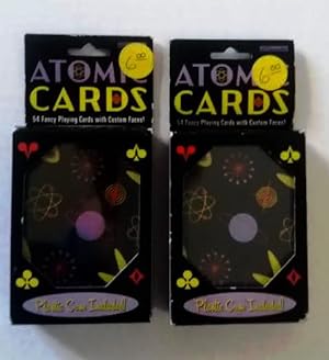 Atomic Playing Cards - 2 Decks, Unopened, 2004. Retro & Sci-Fi Ephemera