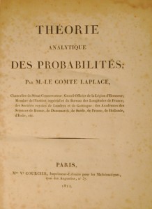 Théorie analytique des probabilités ; par M. le comte de Laplace?