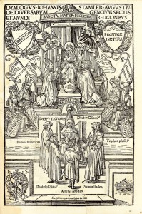 Dyalogus Johannis Stamler Augustn. De Diversarum Gencium Sectis et Mundi Religionibus. [au coloph...