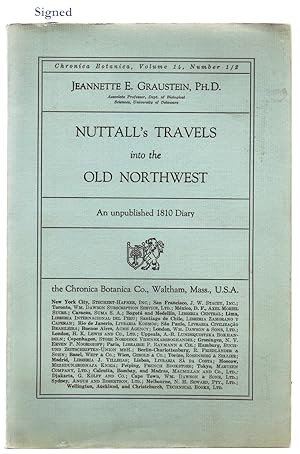 Nuttall's Travels into the Old Northwest: An Unpublished 1810 Diary