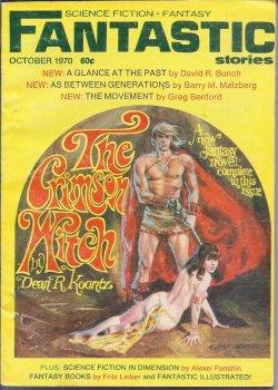 FANTASTIC Stories: October, Oct. 1970 ("The Crimson Witch")