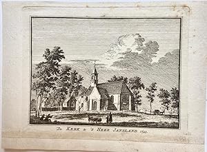 De Kerk te 's Heer Jansland. 1745.