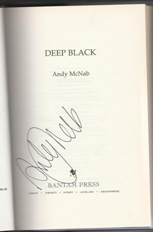Deep Black -(SIGNED)- (The seventh book in the Nick Stone series)