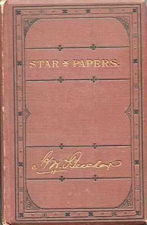 Star papers; or, Experiences of Art and Nature