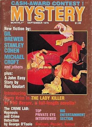 Mystery Monthly Magazine September 1976
