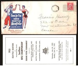 Seattle Seafair 1955 Envelope and Enclosures for Firearms Competitions