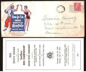 Seattle Seafair 1955 Envelope and Enclosures for Firearms Competitions