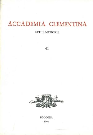 Accademia Clementina. Atti e Memorie, n. 41