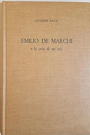 Emilio De Marchi e la crisi di un'età.