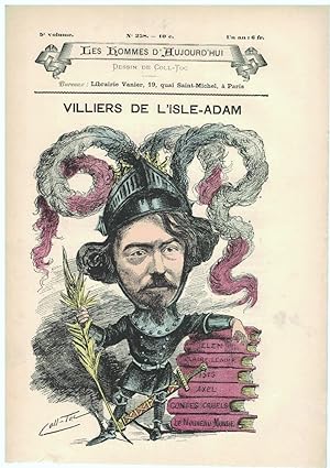 Les Hommes d'aujourd'hui n° 258. Villiers de Lisle-Adam.