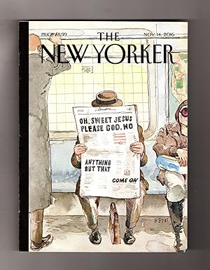 The New Yorker - November 14, 2016. Venezuela Failing; Death Valley Bloom; Jack Reacher; Reformat...
