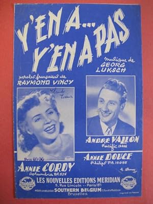 Y en a. Y en a pas - Annie Cordy, André Vallon 1952