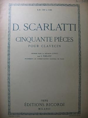 SCARLATTI D. Pièce No 306 pour Clavecin