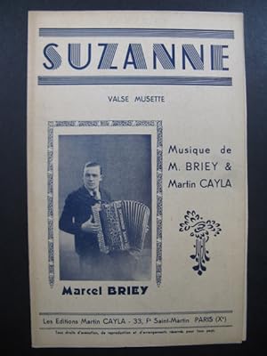 BRIEY Marcel Suzanne Accordéon