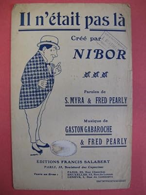 Il n'était pas là - Nibor 1921