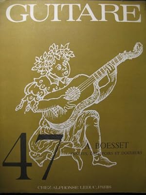BOESSET Antoine Ennuis Desespoirs et Douleurs Guitare 1966