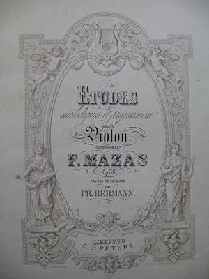 MAZAS F. 75 Etudes pour Violon