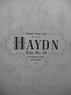 HAYDN Joseph Trio No 14 Piano Violon Violoncelle