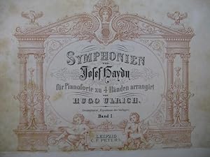 HAYDN Joseph Symphonien Symphonies Piano 4 mains XIXe